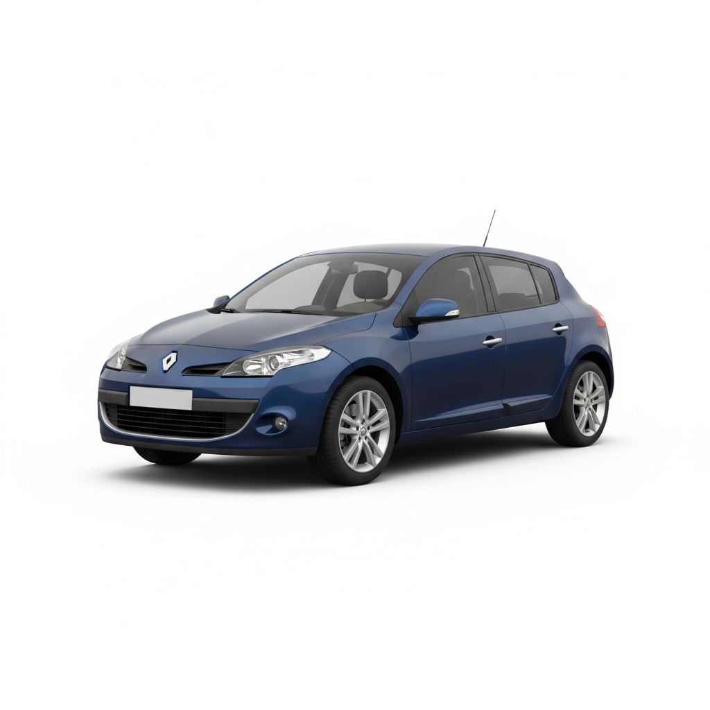 Renault Megane III Mk3 2008 — widok boczny
