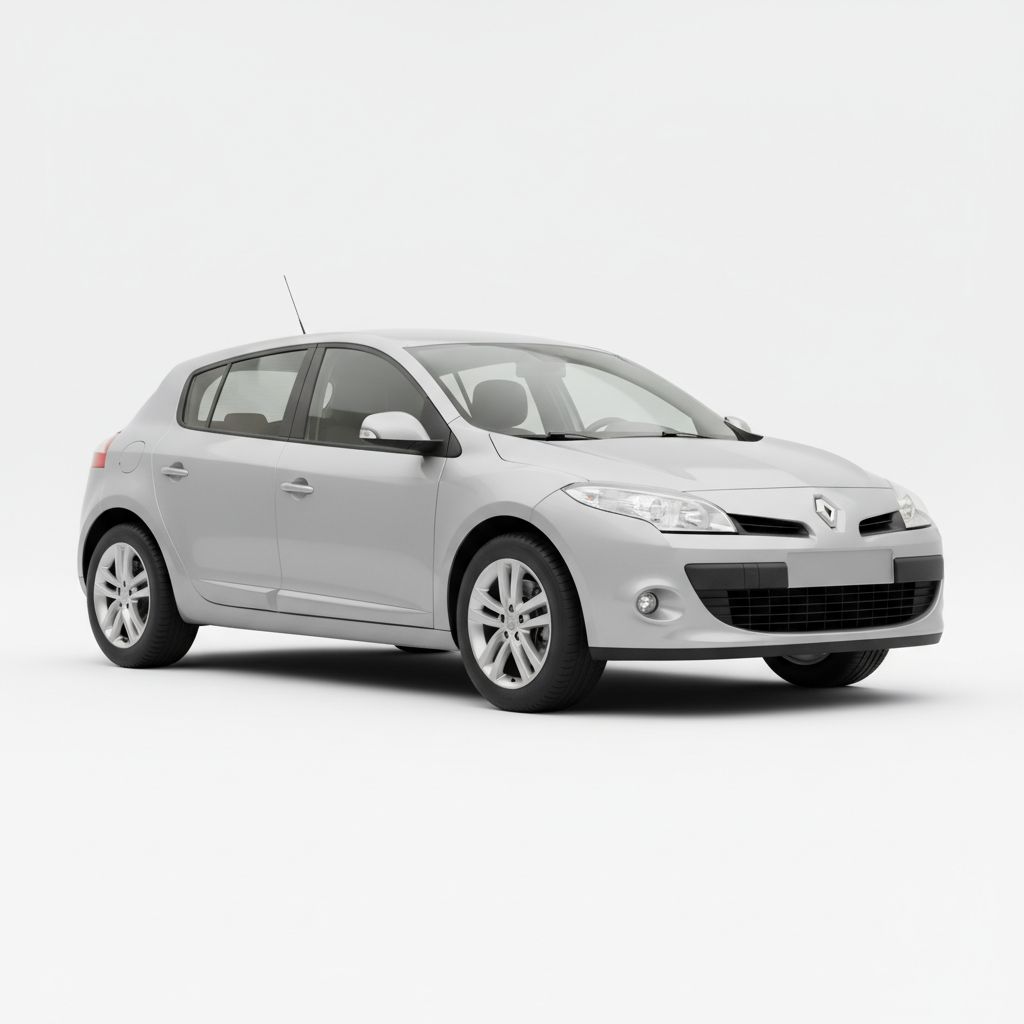 Renault Megane III Mk3 2008 — widok boczny