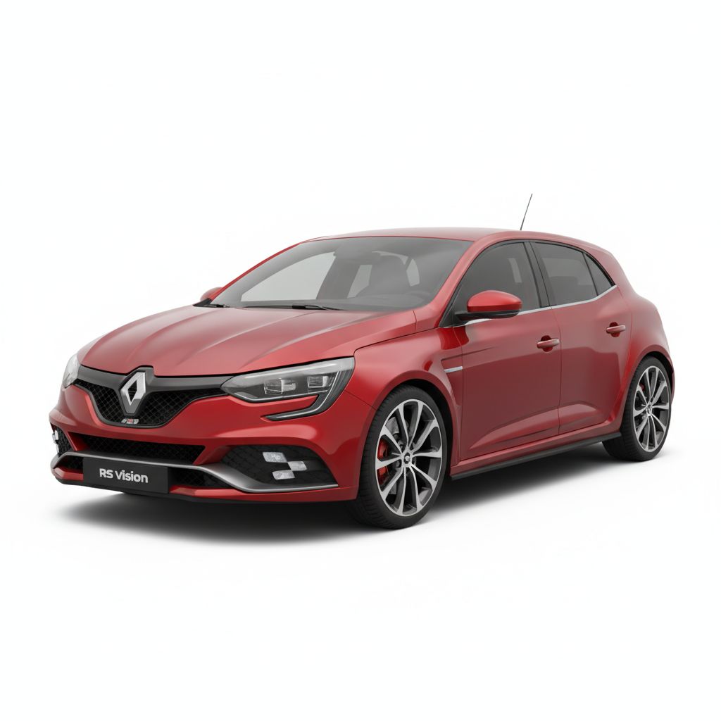Renault Megane RS IV 2018 — widok boczny