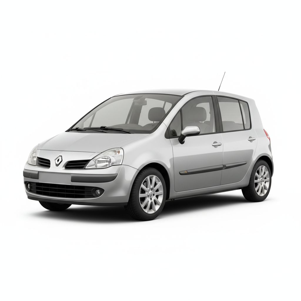 Renault Modus I 2004 — widok boczny