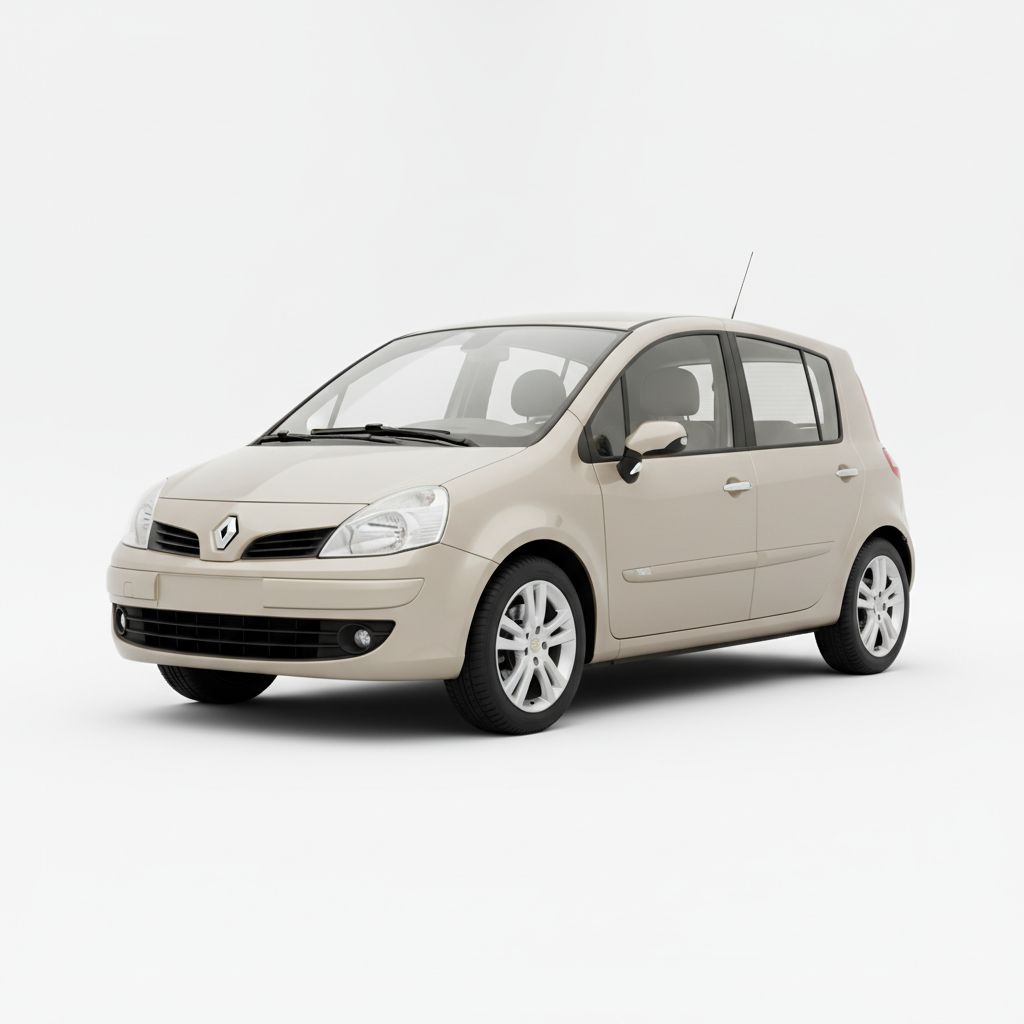 Renault Modus I 2004 — widok boczny