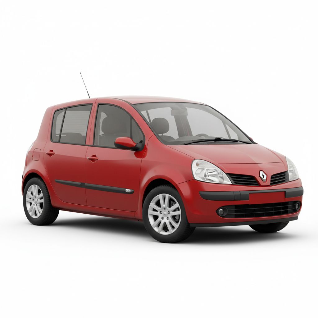Renault Modus I 2004 — widok boczny