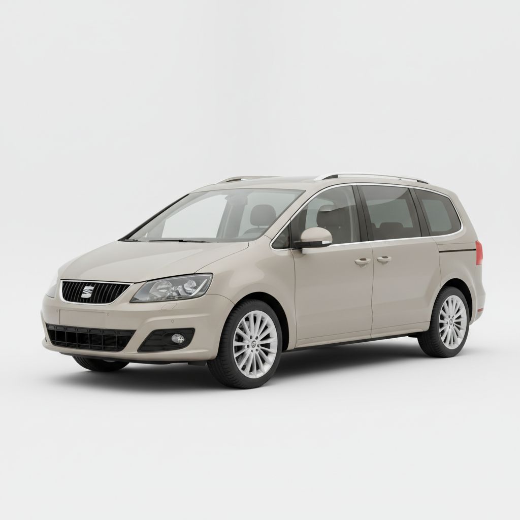 SEAT Alhambra 7N 2010 — widok boczny