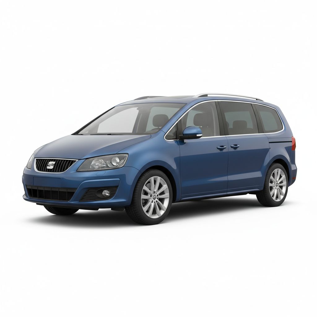 SEAT Alhambra 7N 2010 — widok boczny