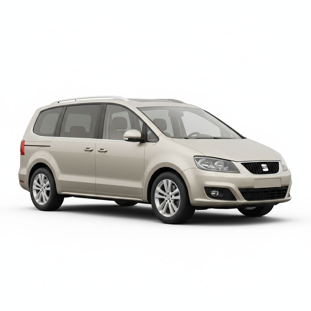 SEAT Alhambra 7N 2010 — widok boczny