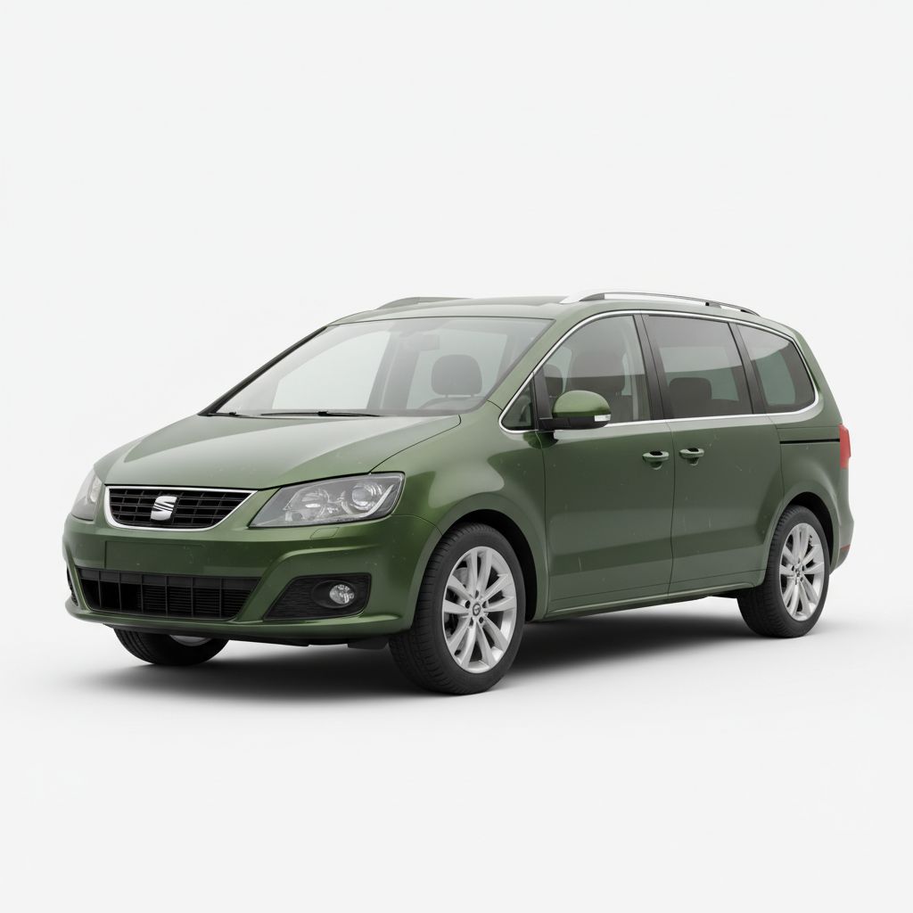 SEAT Alhambra 7N 2010 — widok boczny