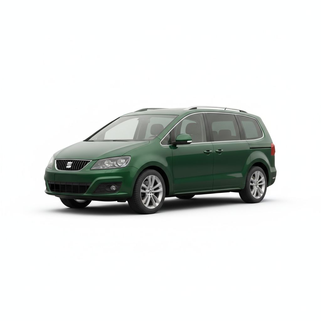 SEAT Alhambra 7N 2010 — widok boczny