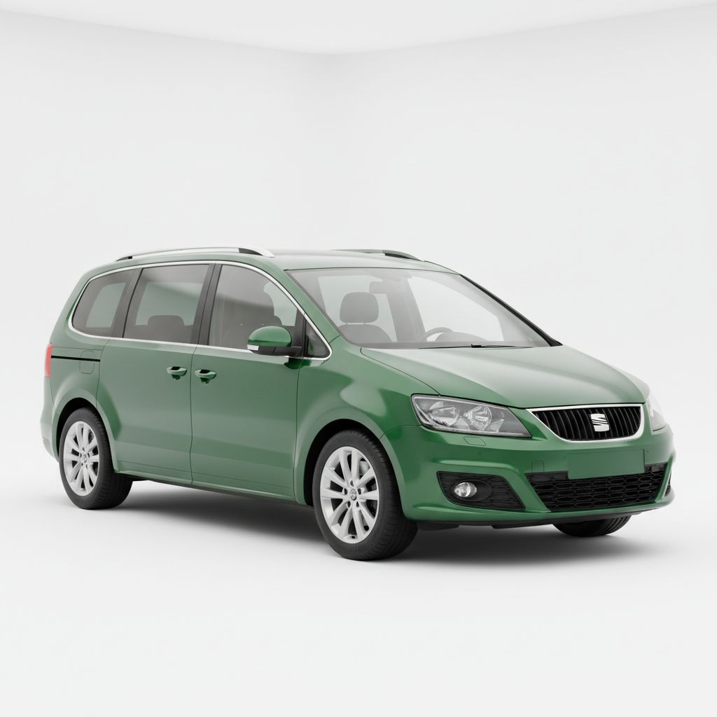 SEAT Alhambra 7N 2010 — widok boczny
