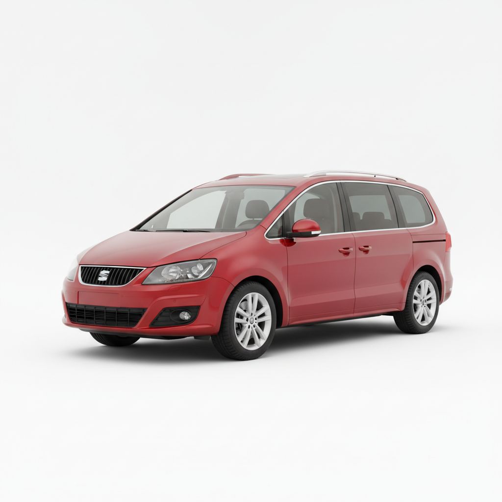 SEAT Alhambra 7N 2010 — widok boczny