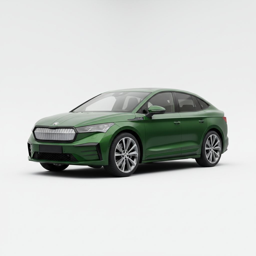 Skoda Enyaq Coupe iV 2022 — widok boczny