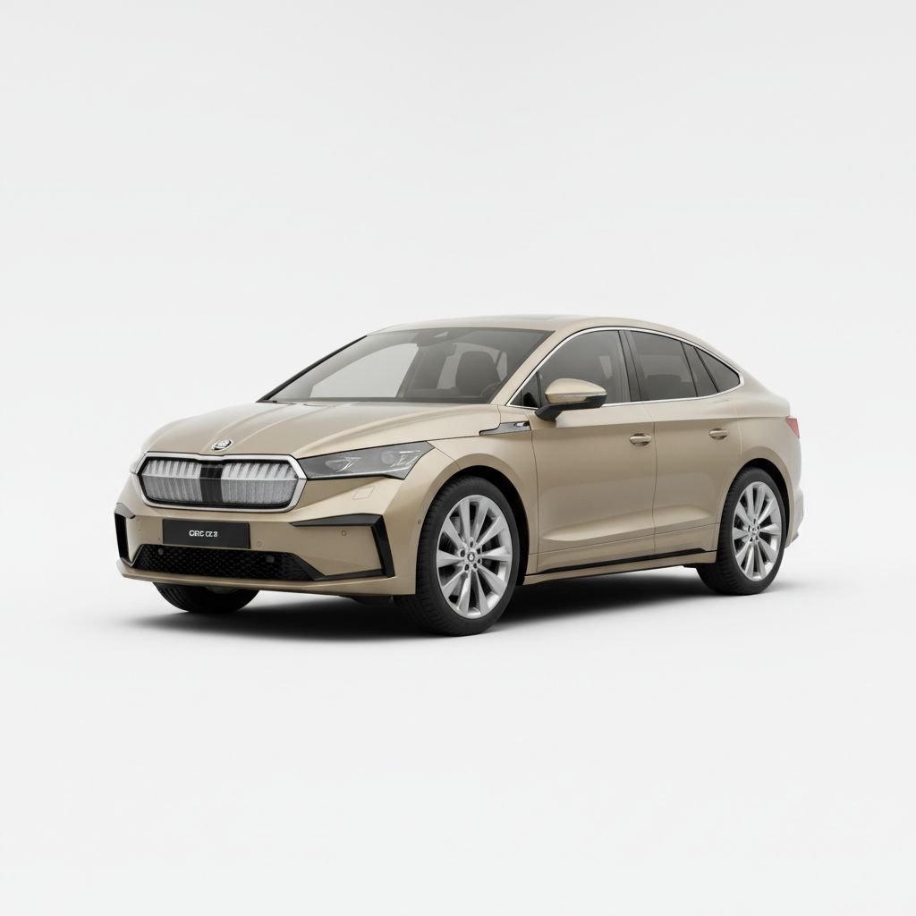 Skoda Enyaq Coupe iV 2022 — widok boczny