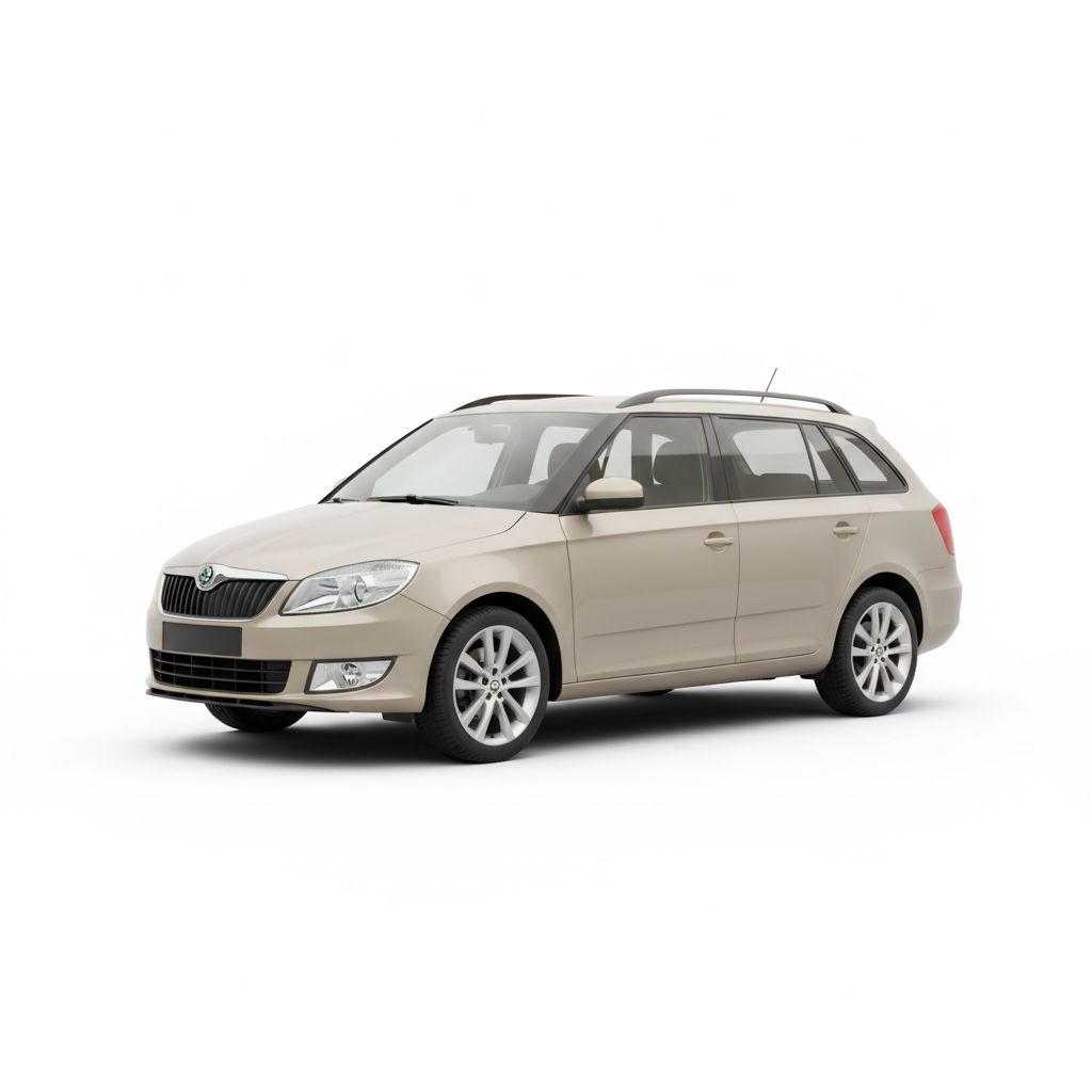 Skoda Fabia Combi Mk3 2014 — widok boczny
