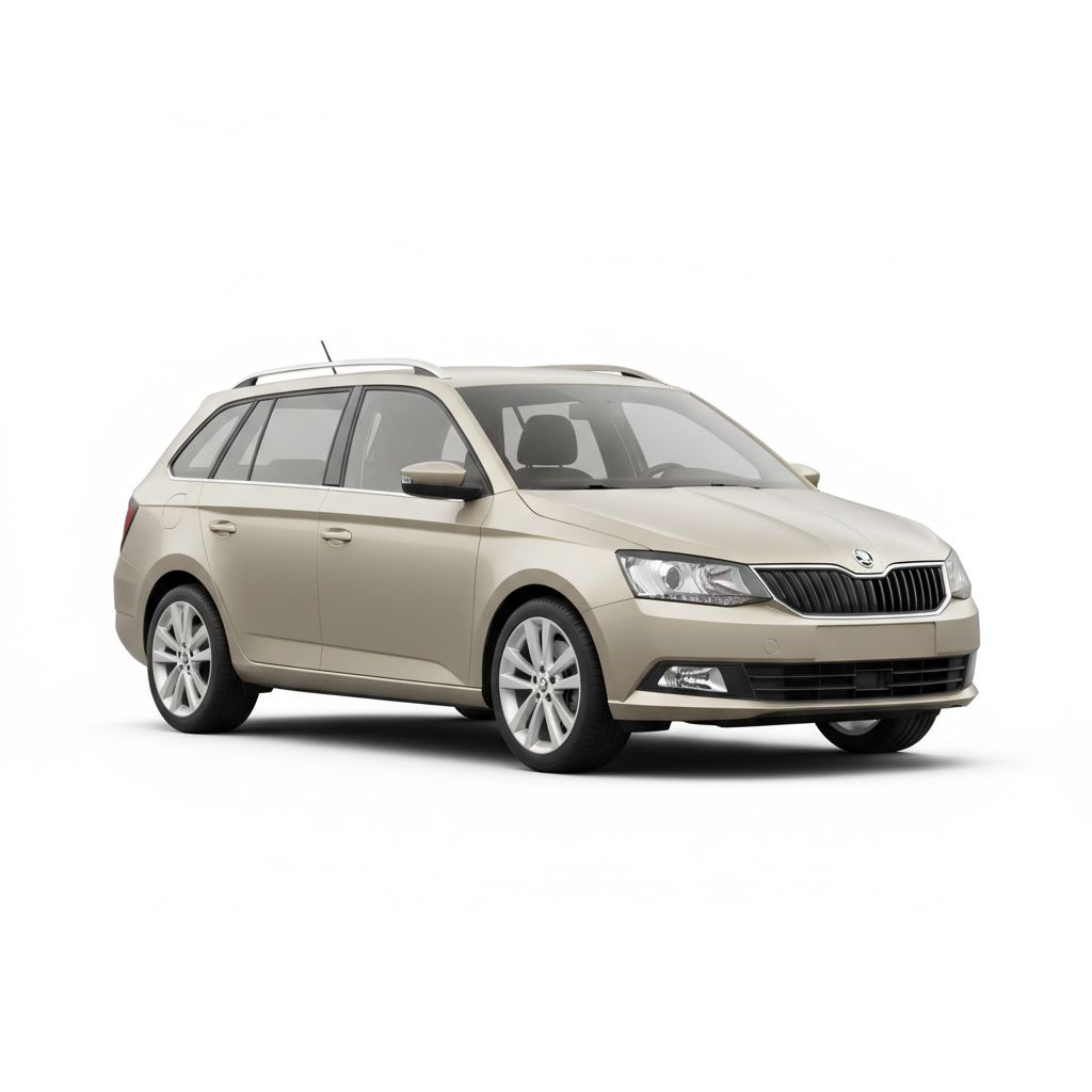 Skoda Fabia Combi Mk3 2014 — widok boczny