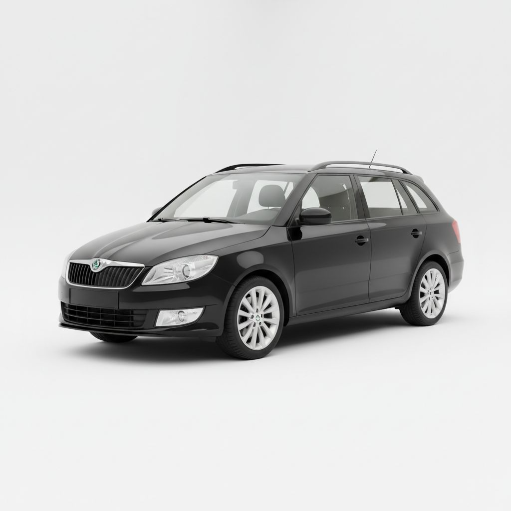 Skoda Fabia Combi Mk3 2014 — widok boczny