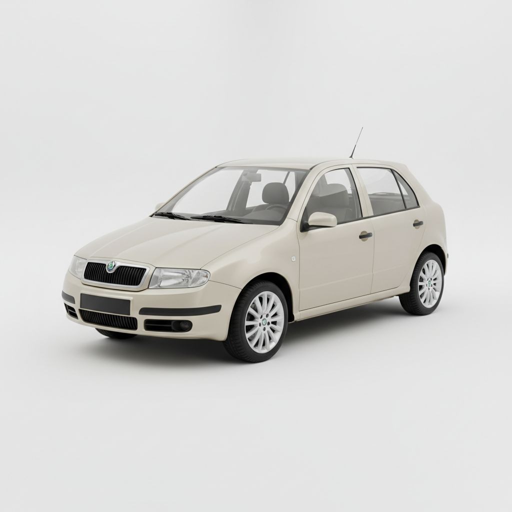 Skoda Fabia Mk1 1999 — widok boczny