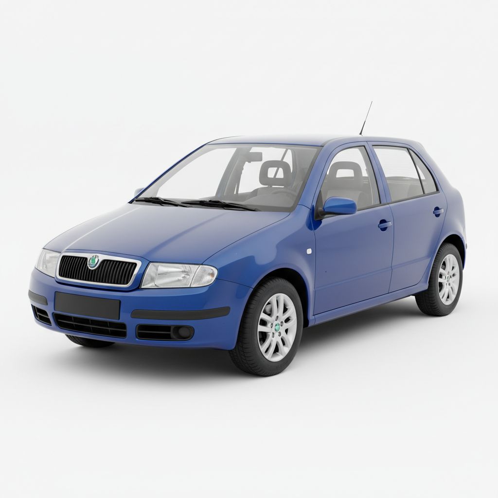 Skoda Fabia Mk1 1999 — widok boczny
