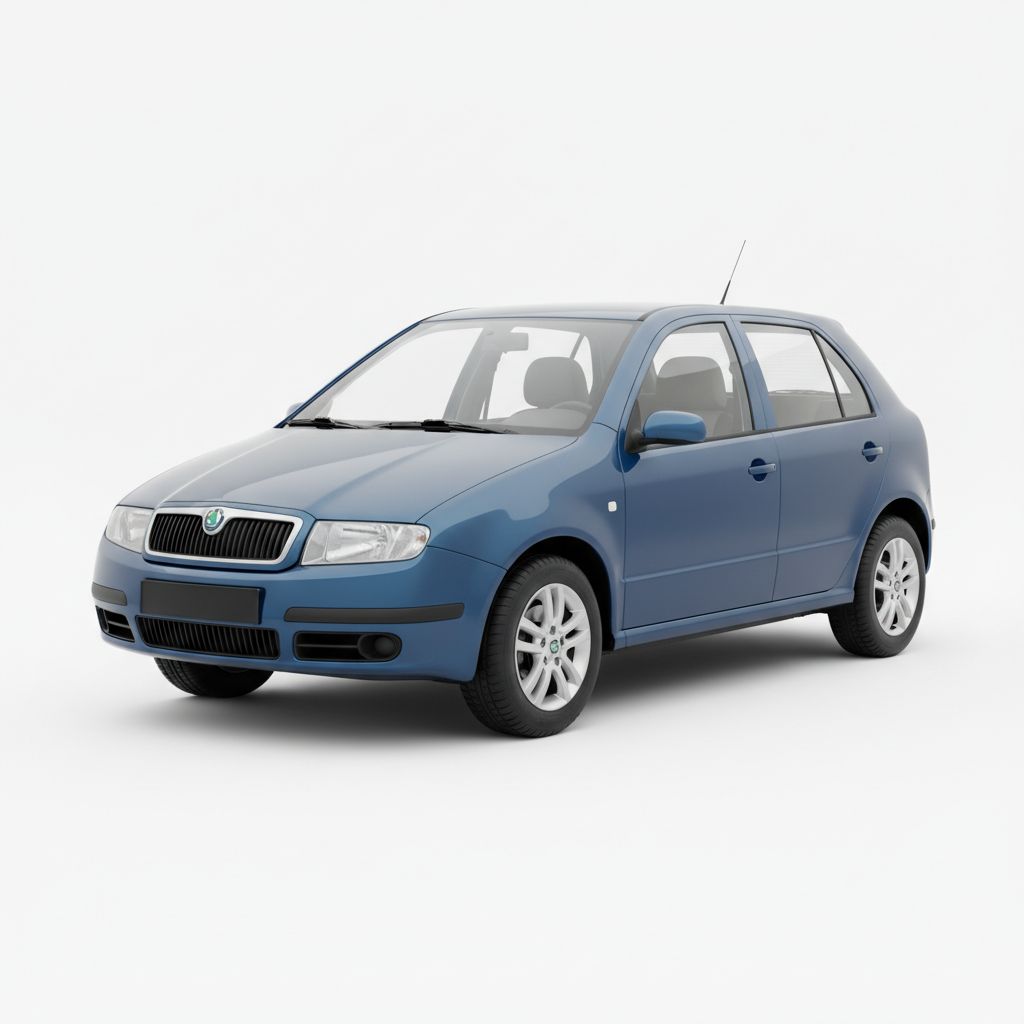 Skoda Fabia Mk1 1999 — widok boczny
