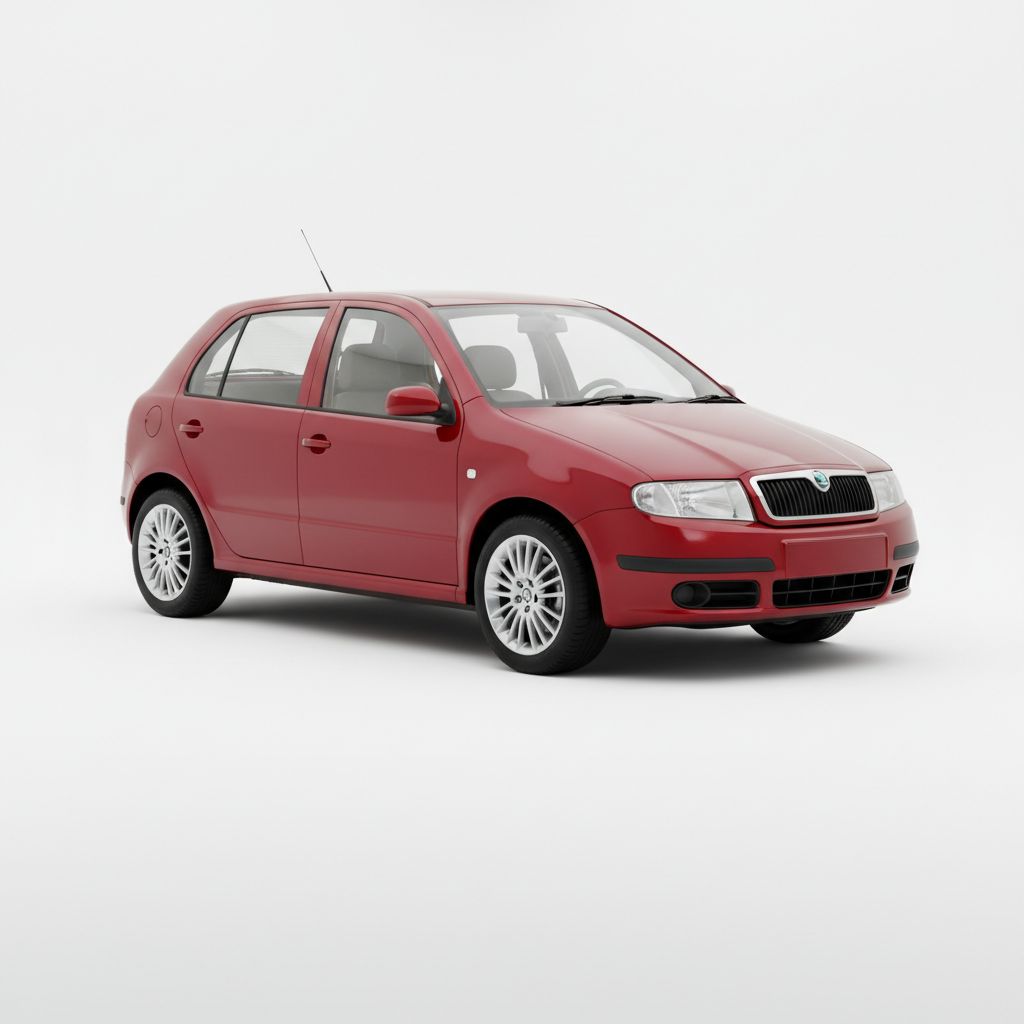 Skoda Fabia Mk1 1999 — widok boczny
