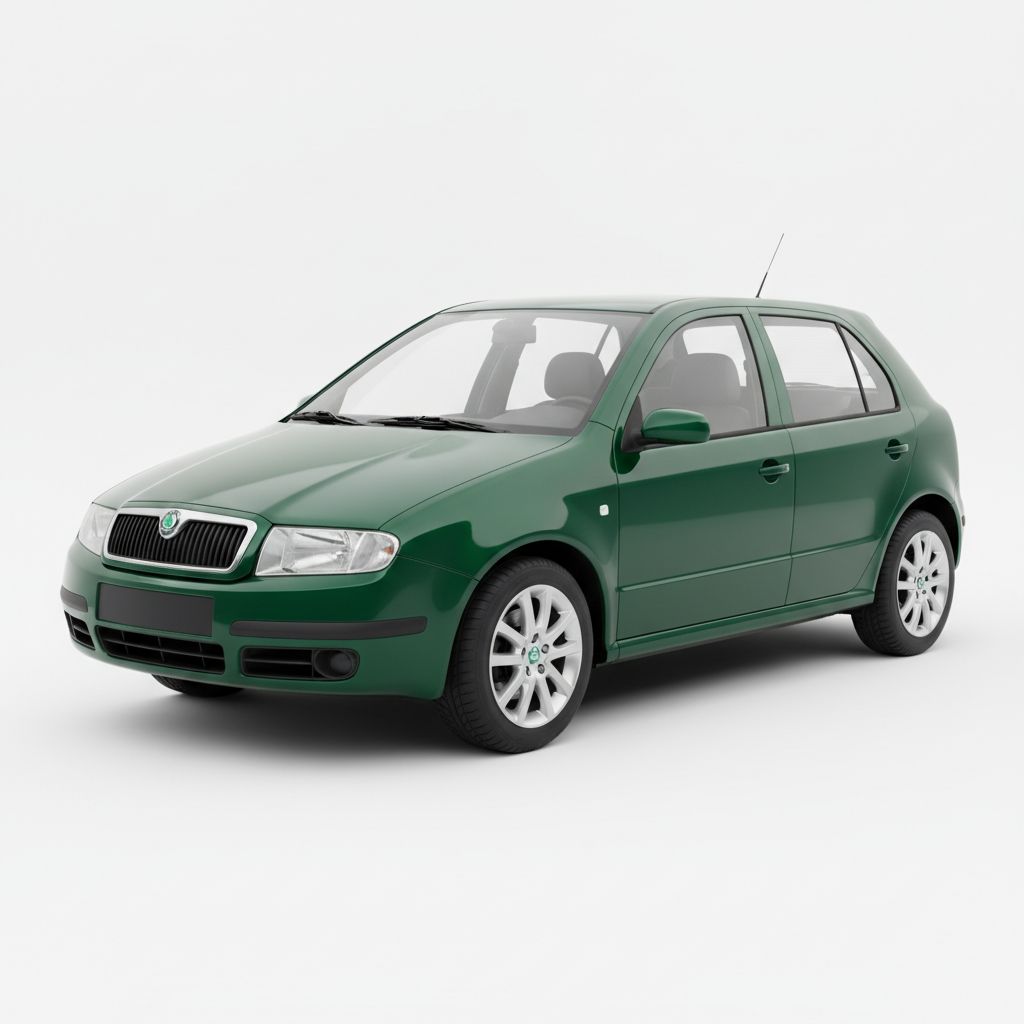 Skoda Fabia Mk1 1999 — widok boczny
