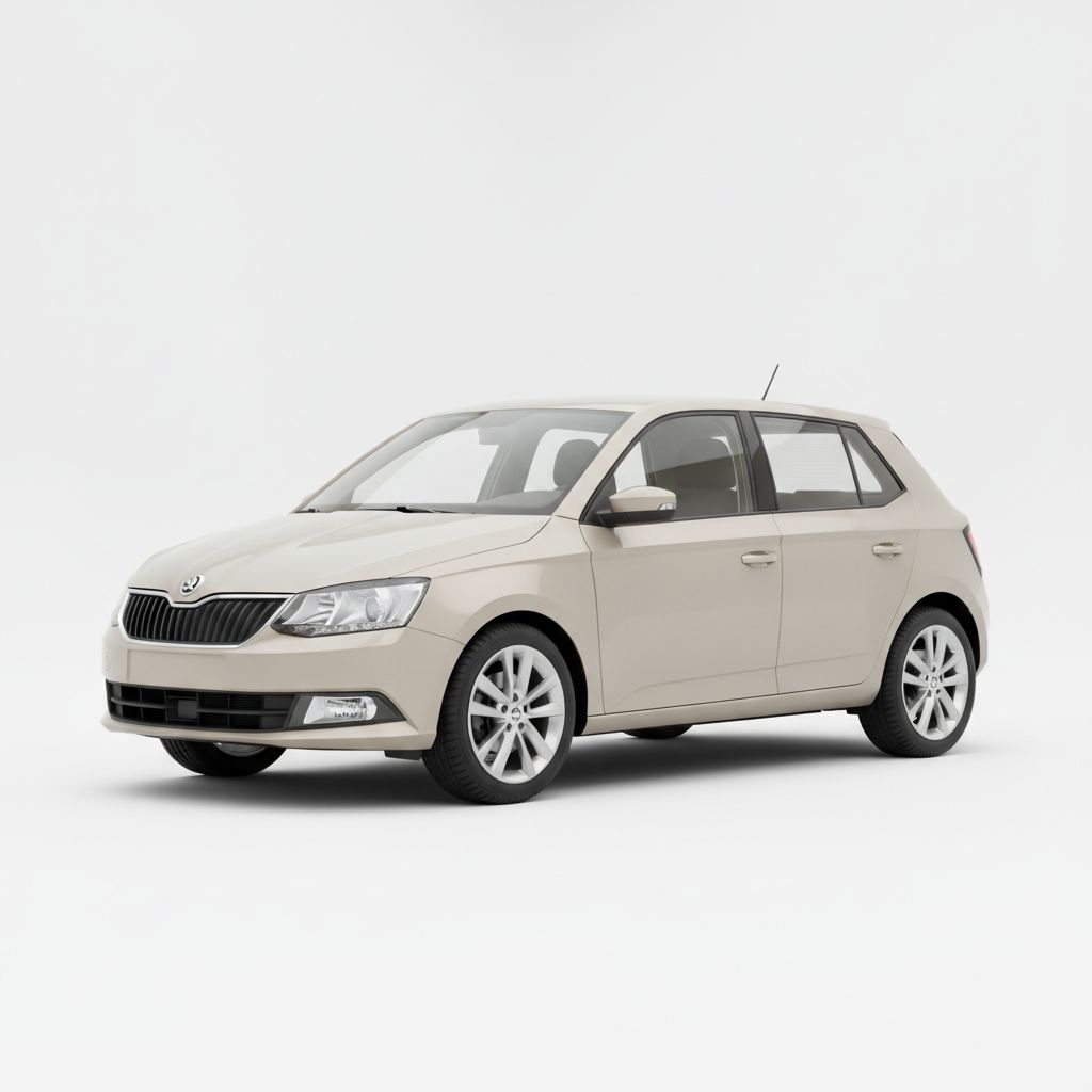 Skoda Fabia Mk3 2014 — widok boczny