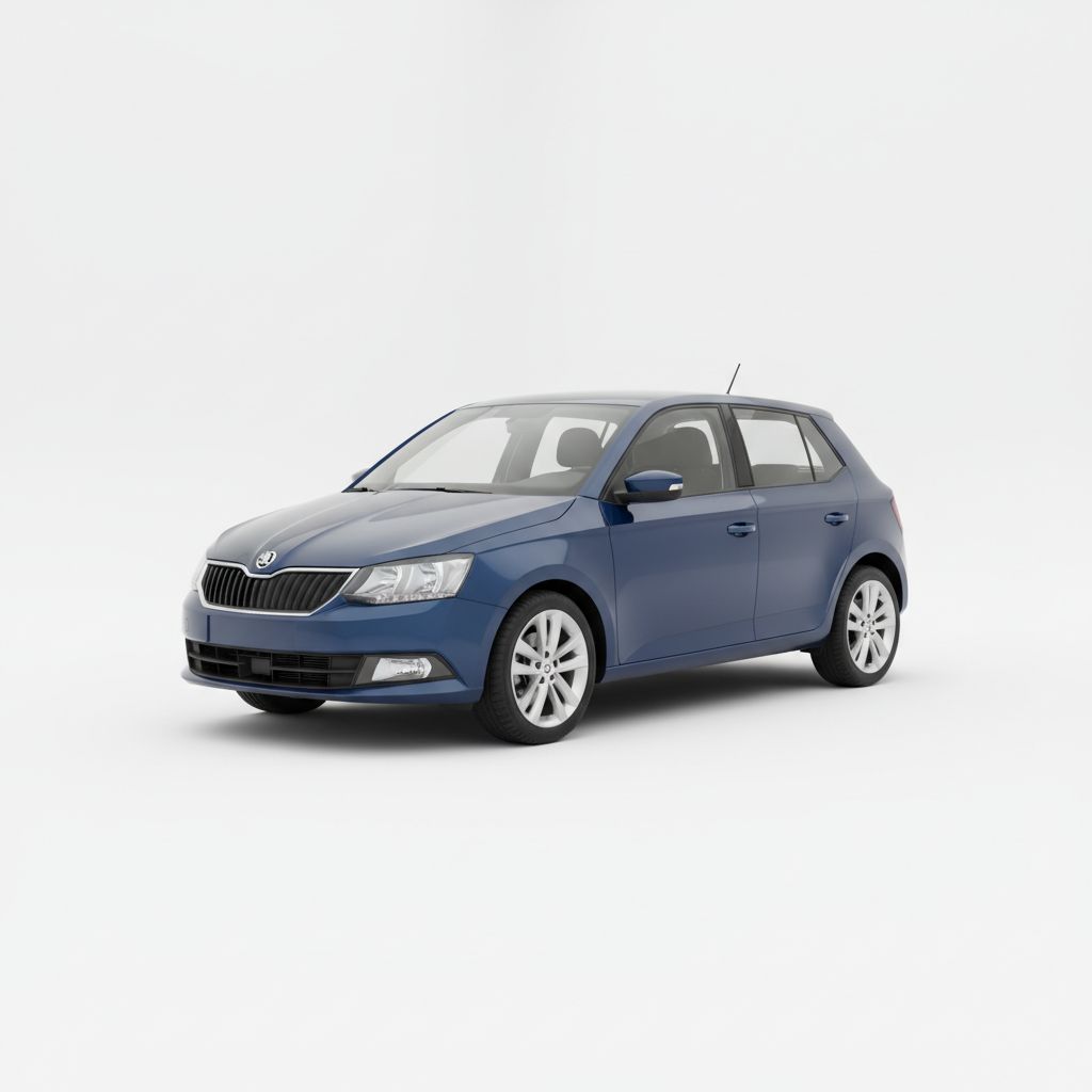 Skoda Fabia Mk3 2014 — widok boczny