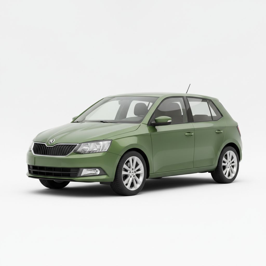 Skoda Fabia Mk3 2014 — widok boczny