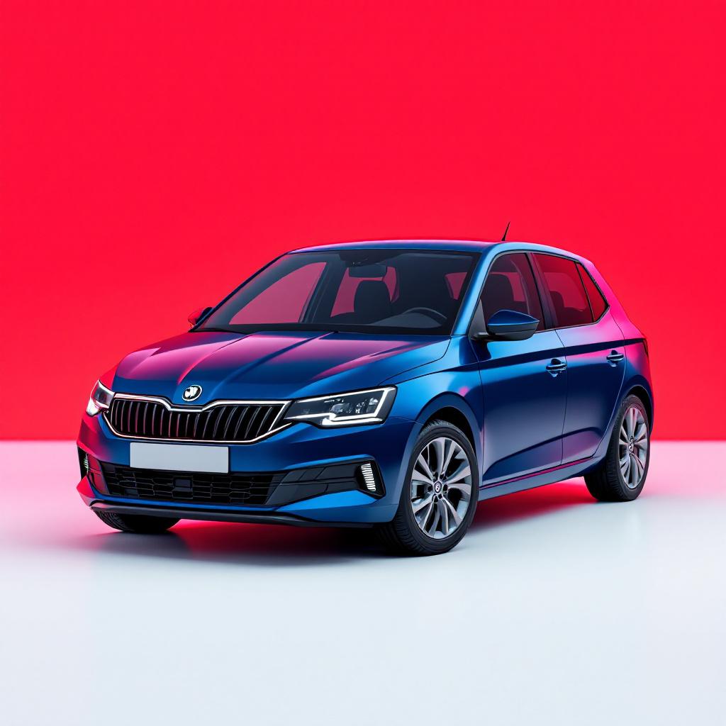 Skoda Fabia Mk4 2023 — widok boczny