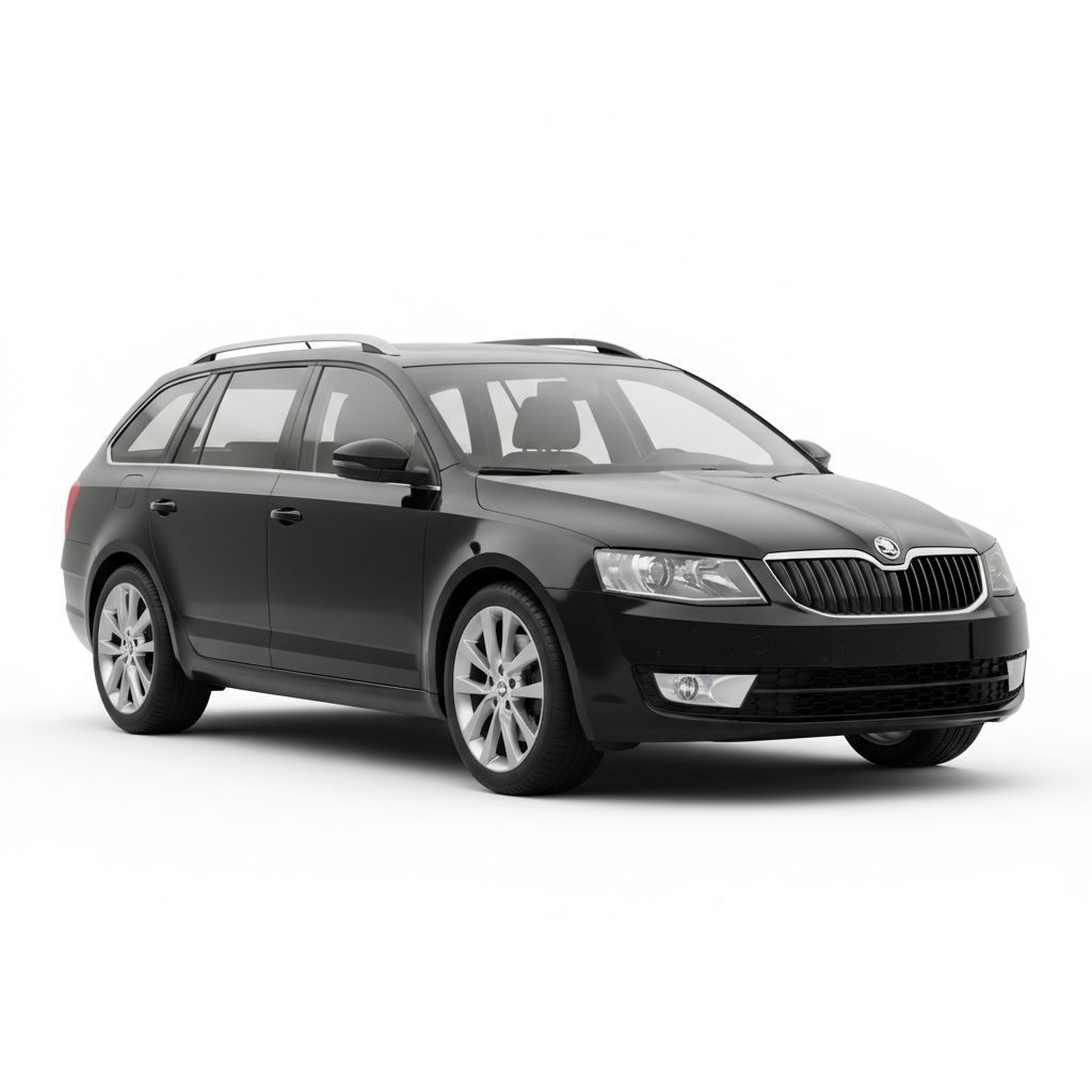 Skoda Octavia Combi Mk3 2013 — widok boczny