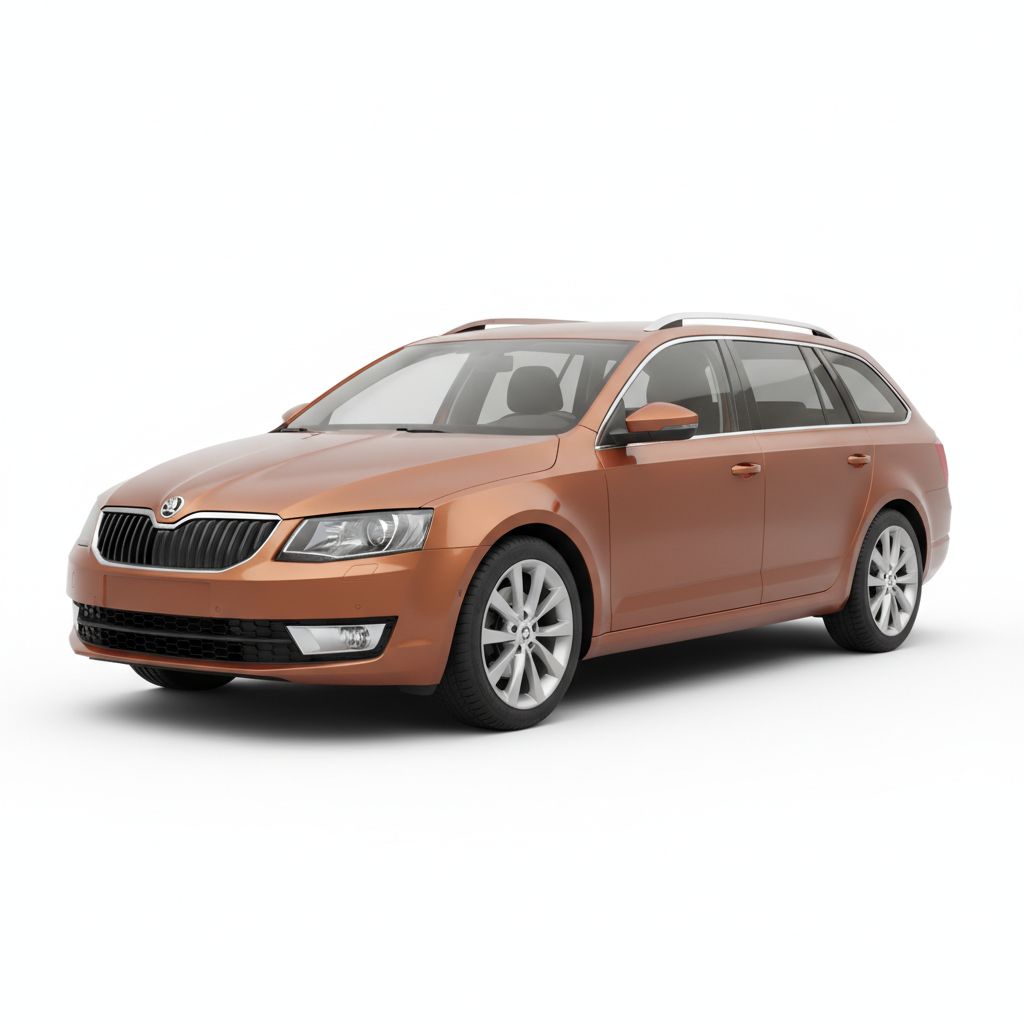 Skoda Octavia Combi Mk3 2013 — widok boczny