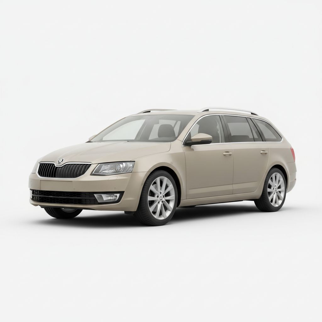Skoda Octavia Combi Mk3 2017 — widok boczny