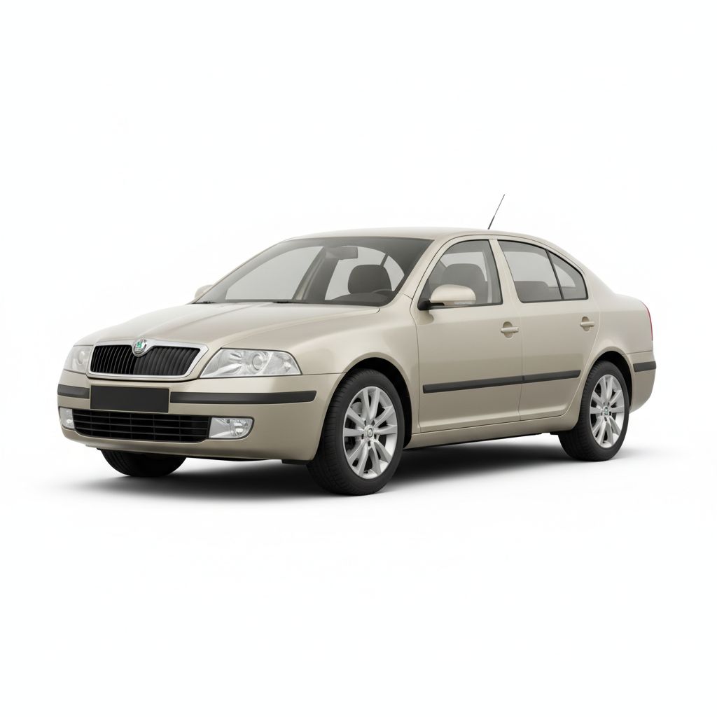 Skoda Octavia Mk2 2004 — widok boczny