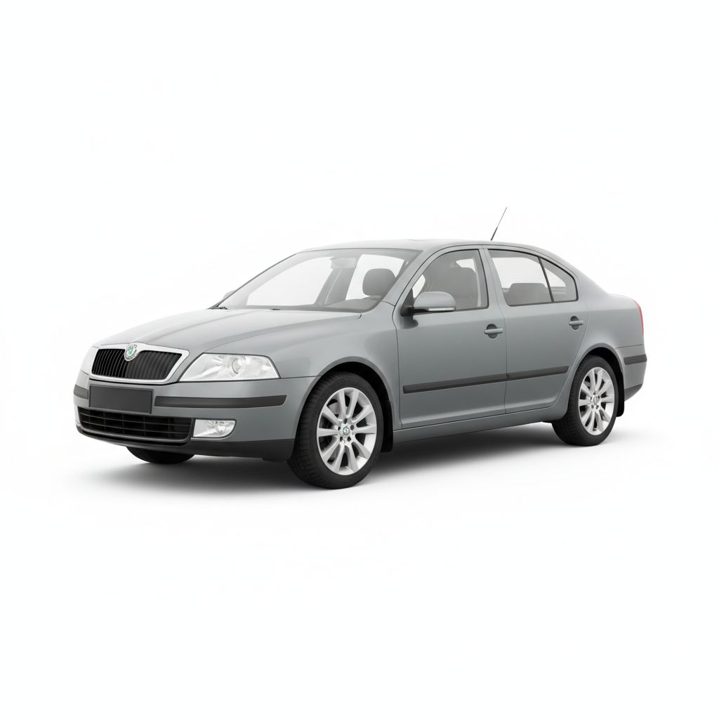 Skoda Octavia Mk2 2004 — widok boczny