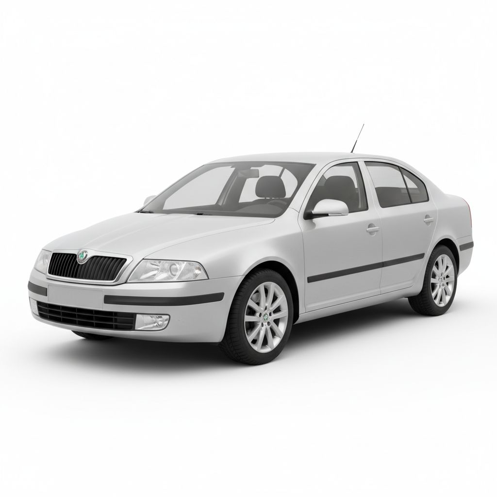 Skoda Octavia Mk2 2009 — widok boczny