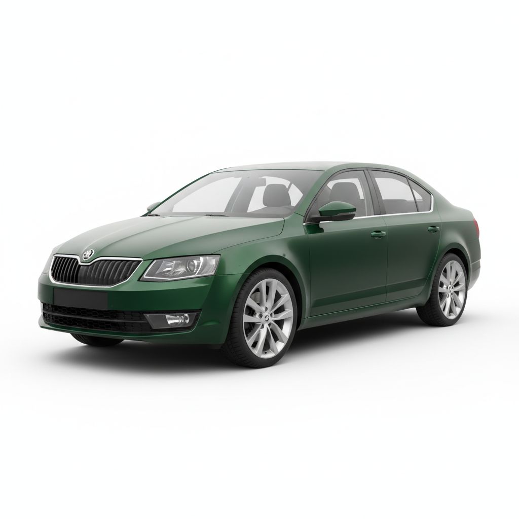 Skoda Octavia Mk3 2013 — widok boczny