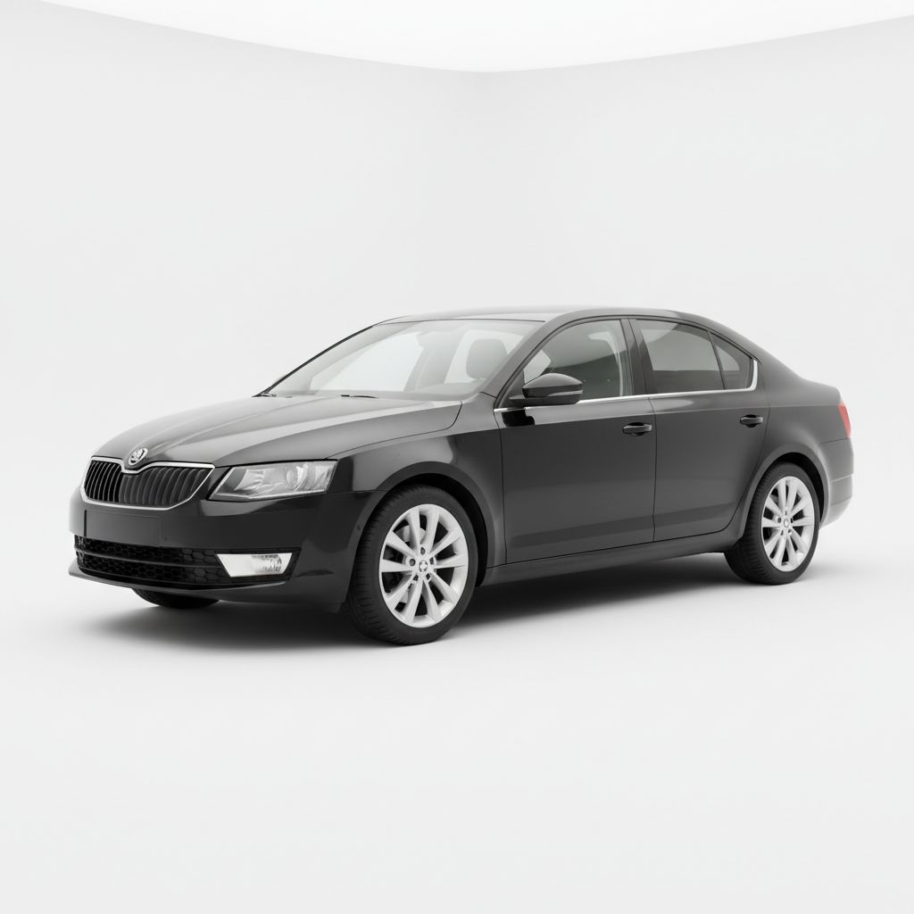 Skoda Octavia Mk3 2013 — widok boczny