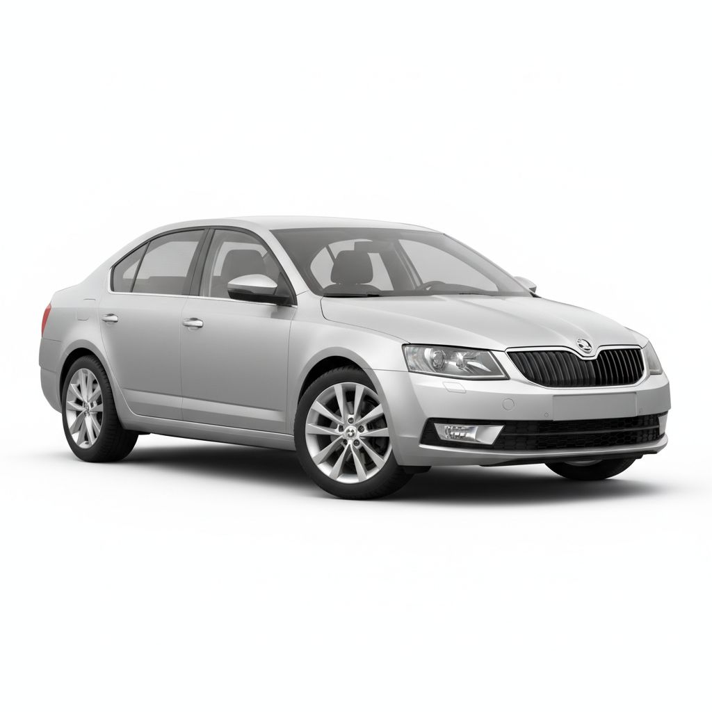 Skoda Octavia Mk3 2015 — widok boczny