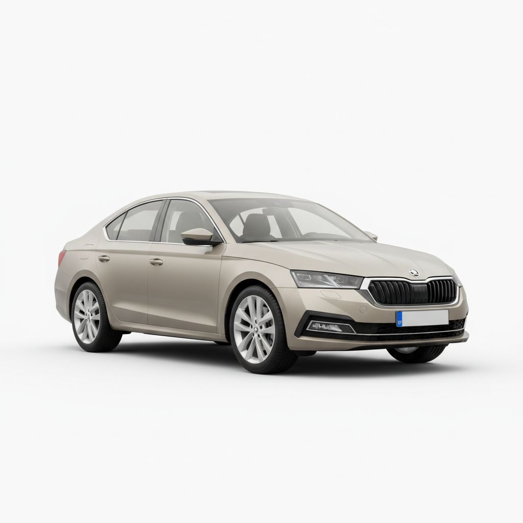 Skoda Octavia Mk4 2020 — widok boczny