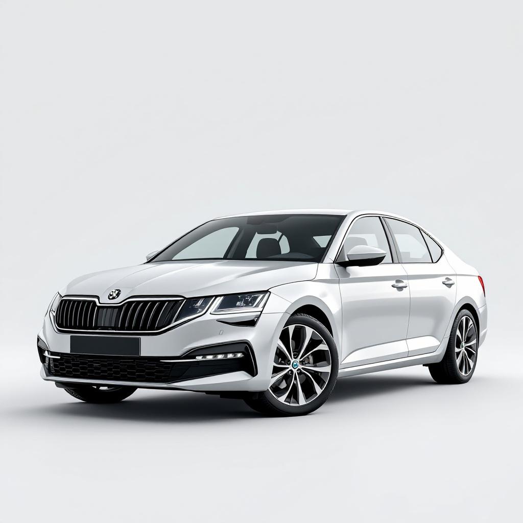 Skoda Octavia Mk4 2020 — widok boczny