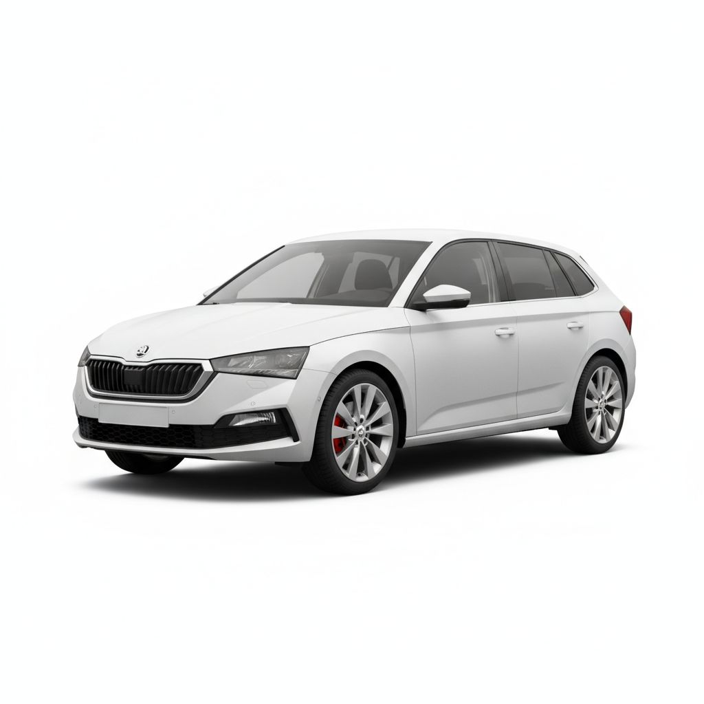 Skoda Scala NW 2024 — widok boczny