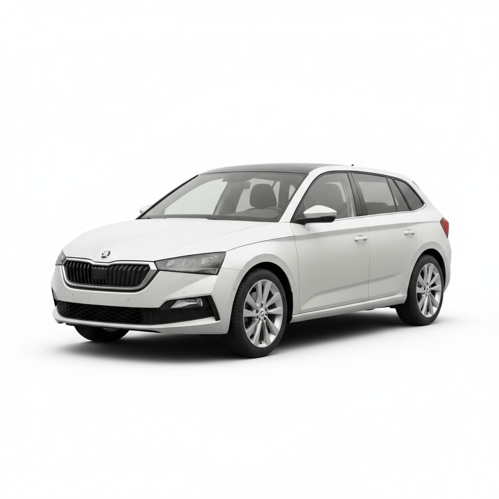 Skoda Scala NW 2024 — widok boczny