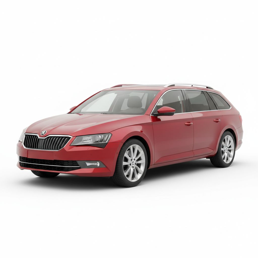 Skoda Superb Combi Mk3 2015 — widok boczny