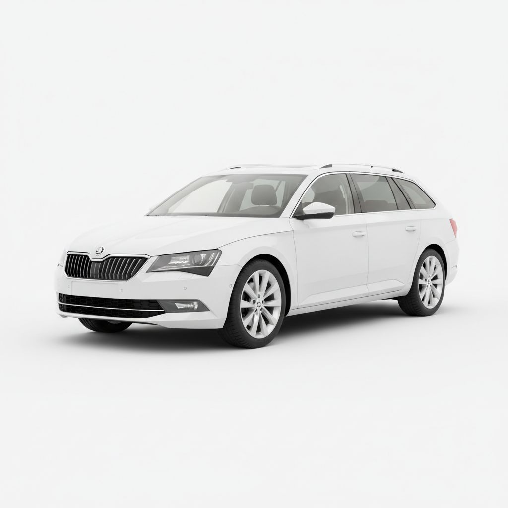 Skoda Superb Combi Mk3 2015 — widok boczny