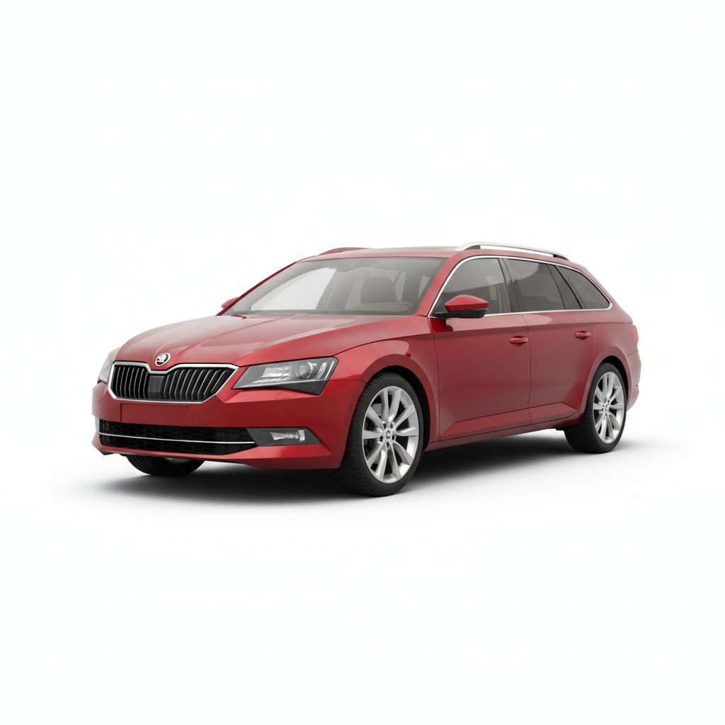 Skoda Superb Combi Mk3 2015 — widok boczny