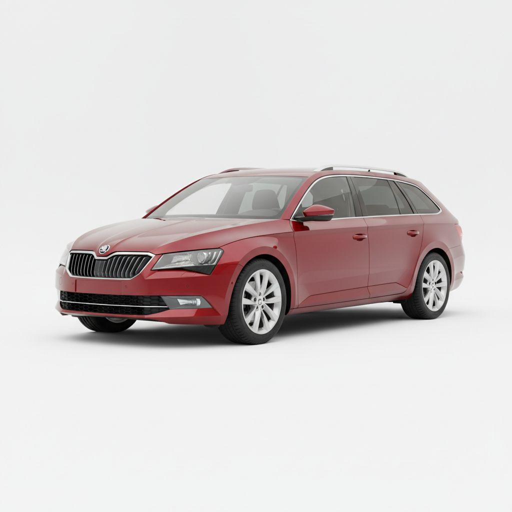 Skoda Superb Combi Mk3 2015 — widok boczny