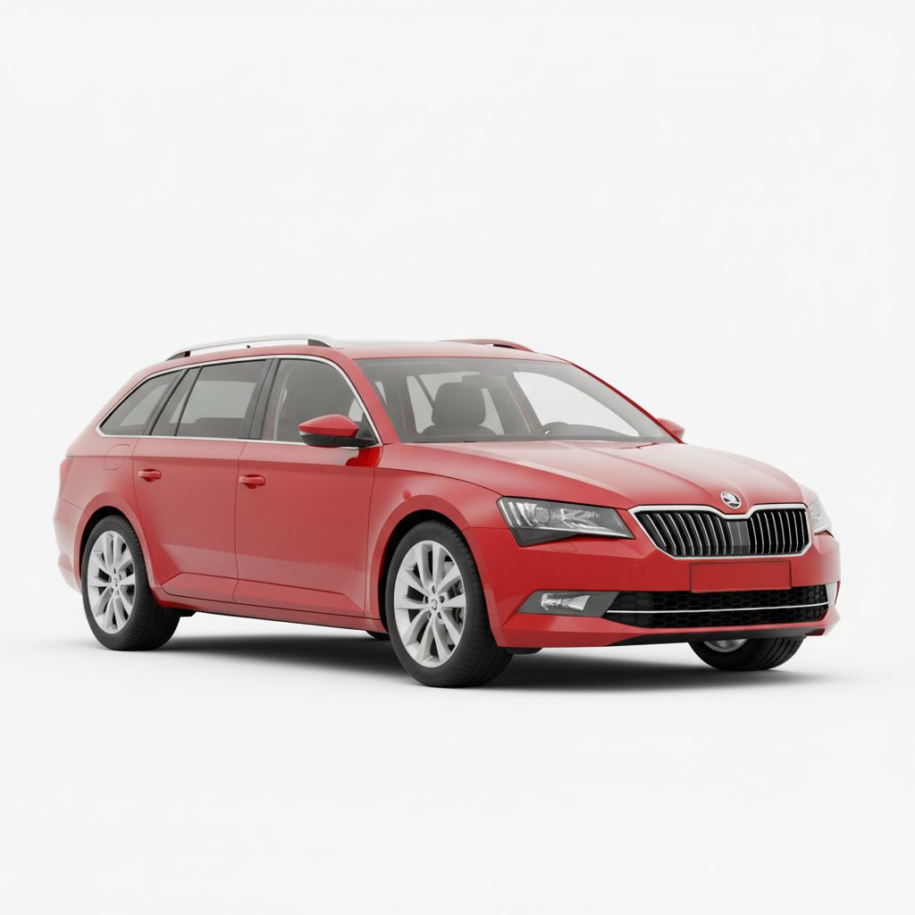 Skoda Superb Combi Mk3 2015 — widok boczny