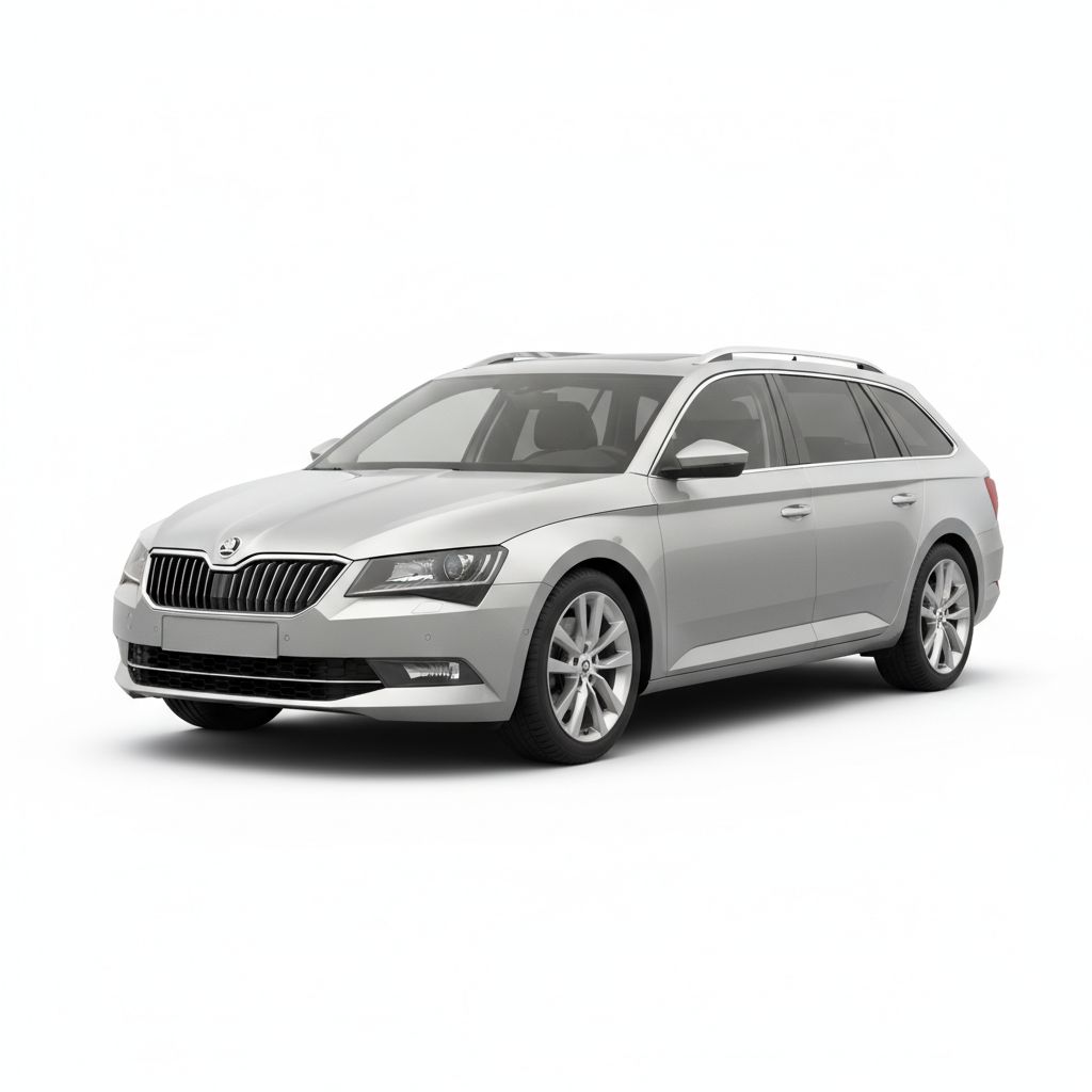 Skoda Superb Combi Mk3 2015 — widok boczny