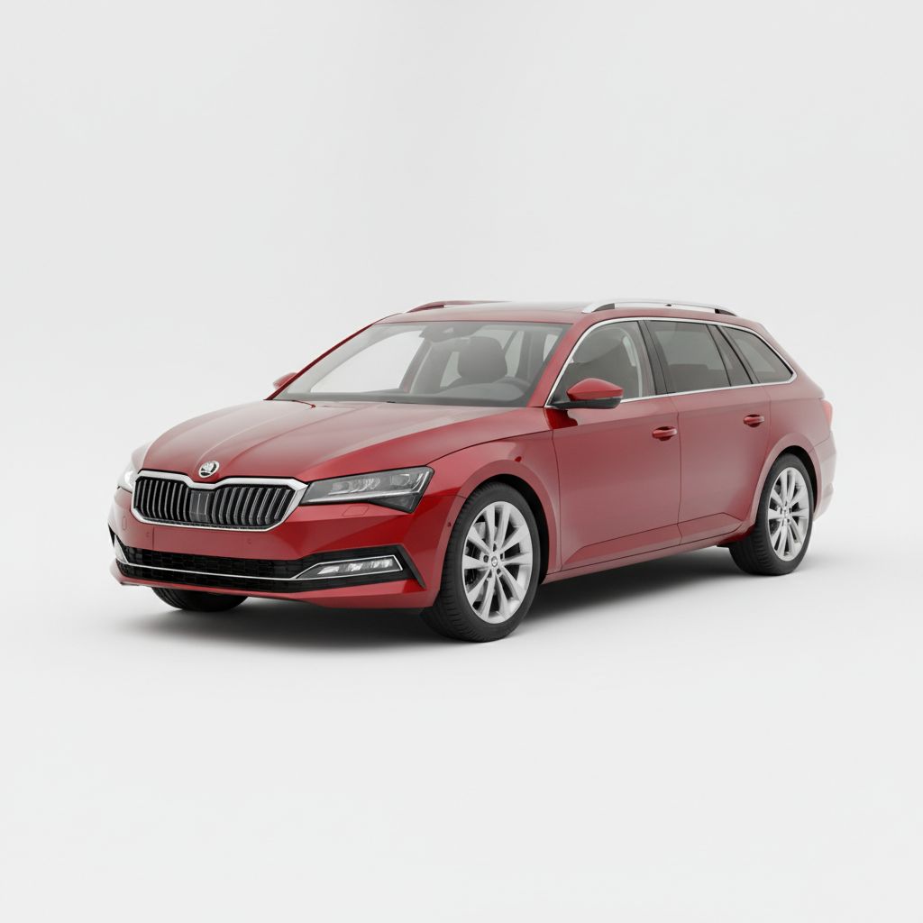 Skoda Superb Combi Mk4 2024 — widok boczny