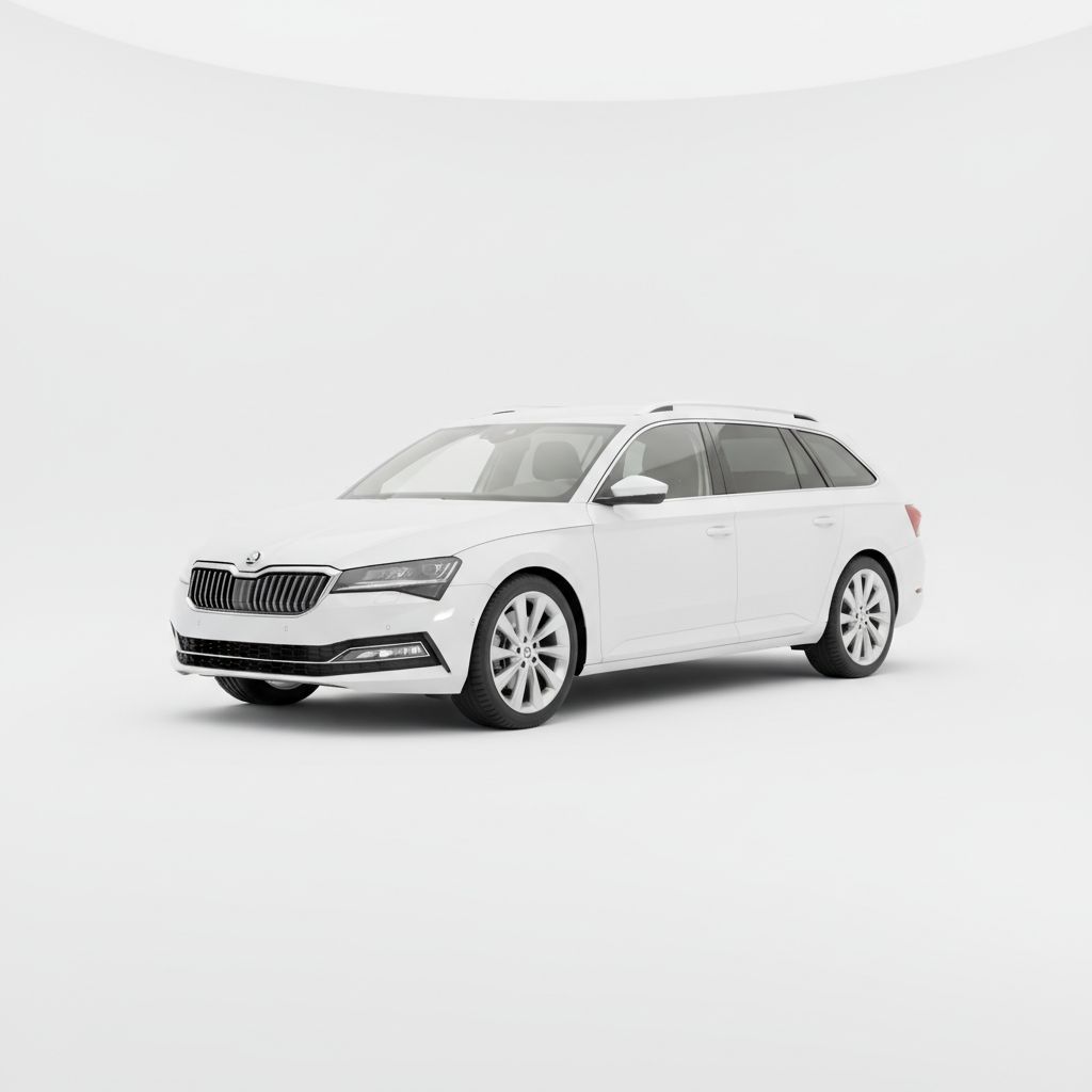 Skoda Superb Combi Mk4 2024 — widok boczny