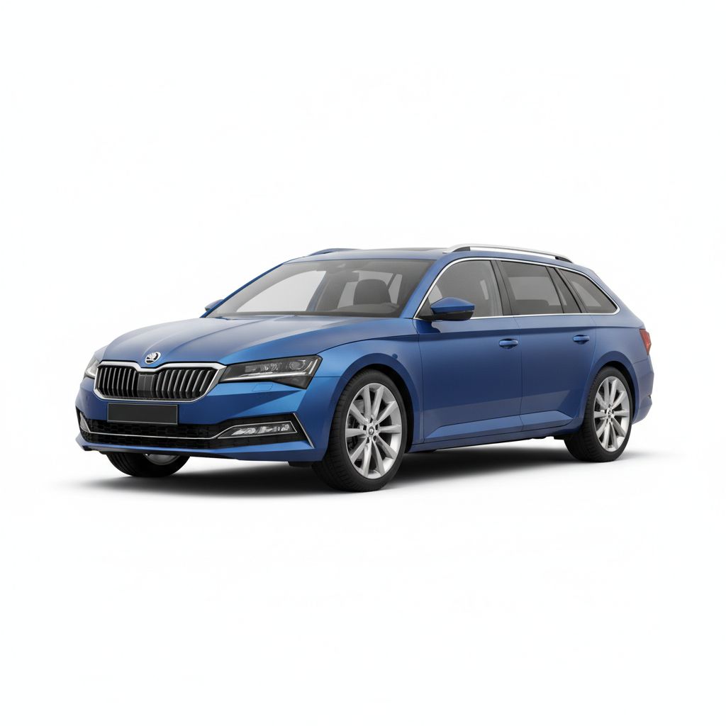 Skoda Superb Combi Mk4 2024 — widok boczny