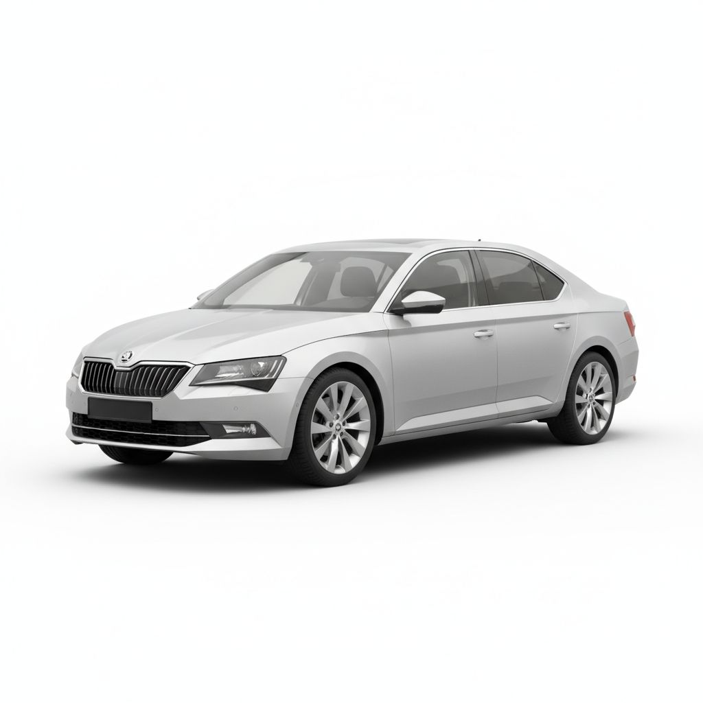 Skoda Superb Mk3 2021 — widok boczny